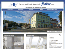 Tablet Screenshot of lohse-freital.de